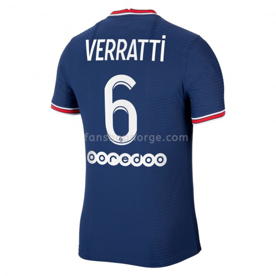 Billige Fotballdrakter Paris Saint-Germain PSG Marco Verratti 6 Hjemmedrakt 2021-2022 Kortermet