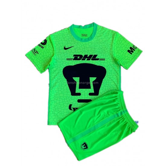 Billige Fotballdrakter Pumas UNAM Keeper Barn Tredjedrakt 2021-2022 Kortermet