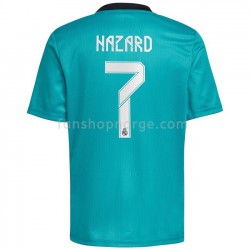 Billige Fotballdrakter Real Madrid Eden Hazard 7 Tredjedrakt 2021-2022 Kortermet