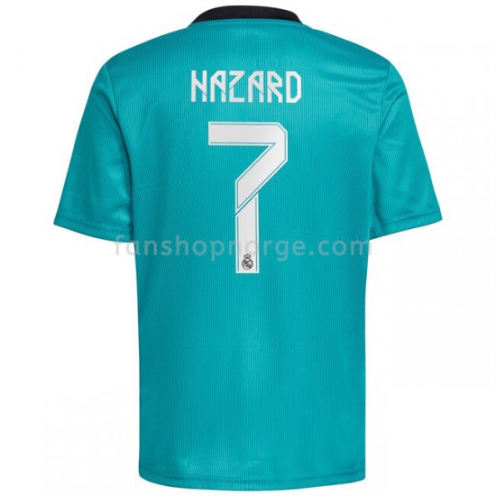 Billige Fotballdrakter Real Madrid Eden Hazard 7 Tredjedrakt 2021-2022 Kortermet