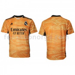 Billige Fotballdrakter Real Madrid Keeper Bortedrakt 2021-2022 Kortermet
