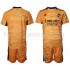 Billige Fotballdrakter Real Madrid Keeper Barn Bortedrakt 2021-2022 Kortermet