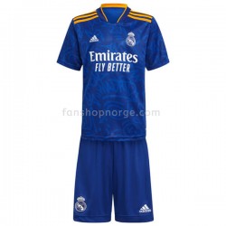 Billige Fotballdrakter Real Madrid Barn Bortedrakt 2021-2022 Kortermet