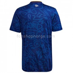 Billige Fotballdrakter Real Madrid Barn Bortedrakt 2021-2022 Kortermet