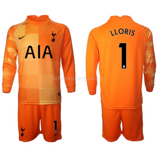 Billige Fotballdrakter Tottenham Hotspur Hugo Lloris 1 Keeper Barn Tredjedrakt 2021-2022 Langermet