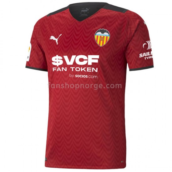 Billige Fotballdrakter Valencia CF Bortedrakt 2021-2022 Kortermet