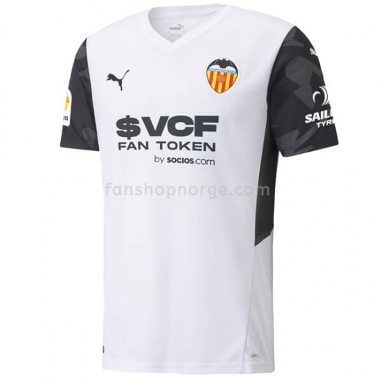Billige Fotballdrakter Valencia CF Hjemmedrakt 2021-2022 Kortermet