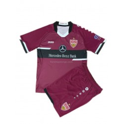 Billige Fotballdrakter VfB Stuttgart Keeper Barn Hjemmedrakt 2021-2022 Kortermet