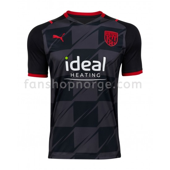 Billige Fotballdrakter West Bromwich Albion Bortedrakt 2021-2022 Kortermet