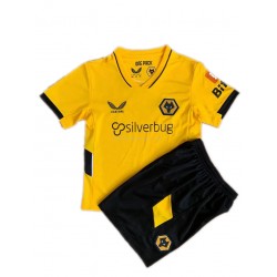Billige Fotballdrakter Wolverhampton Wanderers Barn Hjemmedrakt 2021-2022 Kortermet