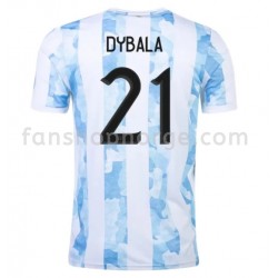 Billige Fotballdrakter Argentina Dybala 21 Hjemmedrakt 2021 Kortermet
