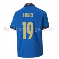 Billige Fotballdrakter Italia Leonardo Bonucci 19 Hjemmedrakt Euro 2020 Kortermet