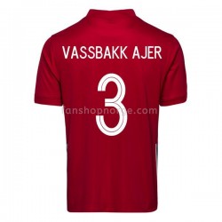 Billige Fotballdrakter Norge Kristoffer Ajer 3 Hjemmedrakt 2020-2021 Kortermet
