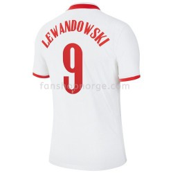 Billige Fotballdrakter Polen Robert Lewandowski 9 Hjemmedrakt Euro 2020 Kortermet