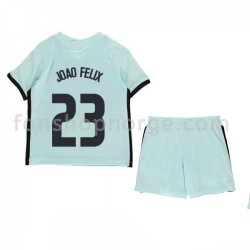 Billige Fotballdrakter Portugal Joao Felix 23 Barn Bortedrakt Euro 2020 Kortermet