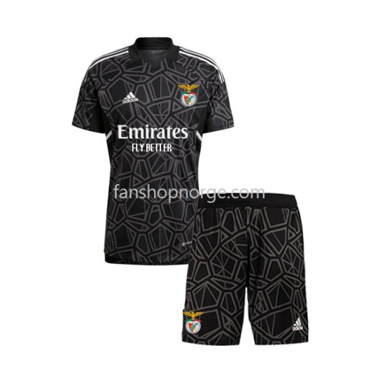 Billige Fotballdrakter Benfica Keeper Barn Bortedrakt 2022-2023 Kortermet