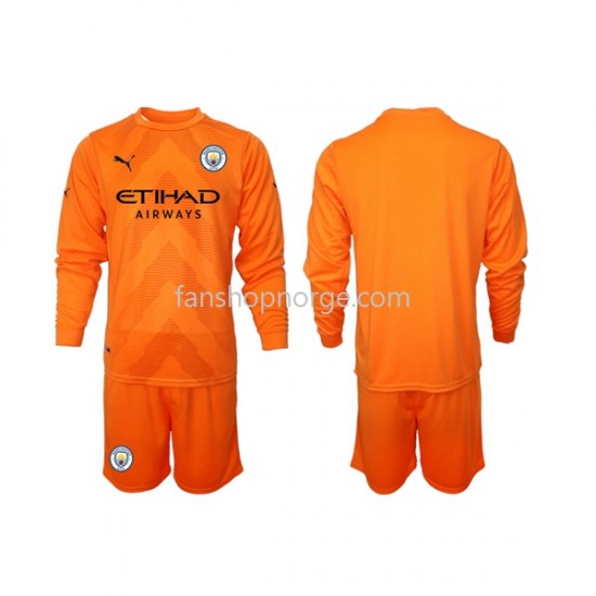 Billige Fotballdrakter Manchester City Keeper Barn Tredjedrakt 2022-2023 Langermet