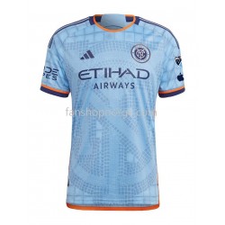 Billige Fotballdrakter New York City FC -2024 Herre Hjemmedrakt 2023 Kortermet