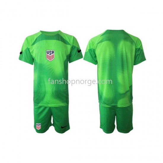 Billige Fotballdrakter USA Keeper Barn Fjerdedrakt World Cup 2022 Kortermet