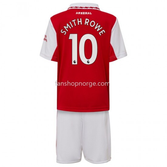 Billige Fotballdrakter Arsenal Smith Rowe 10 Barn Hjemmedrakt 2022-2023 Kortermet