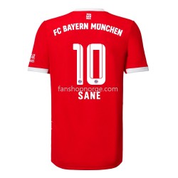 Billige Fotballdrakter Bayern München Sane 10 Hjemmedrakt 2022-2023 Kortermet