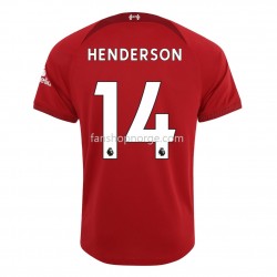 Billige Fotballdrakter Liverpool Henderson 14 Herre Hjemmedrakt 2022-2023 Kortermet
