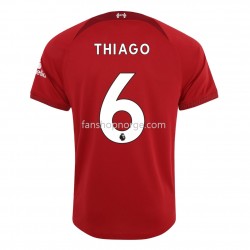 Billige Fotballdrakter Liverpool Thiago 6 Hjemmedrakt 2022-2023 Kortermet
