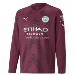 Billige Fotballdrakter Manchester City Keeper Hjemmedrakt 2022-2023 Langermet
