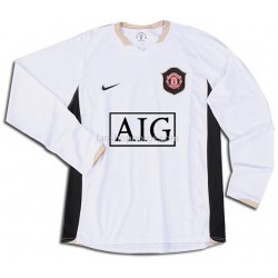 Billige Fotballdrakter Manchester United Bortedrakt 2006-2007 Kortermet