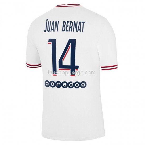 Billige Fotballdrakter Paris Saint-Germain Juan Bernat 14 Fjerdedrakt 2021-2022 Kortermet