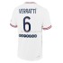 Billige Fotballdrakter Paris Saint-Germain Marco Verratti 6 Fjerdedrakt 2021-2022 Kortermet