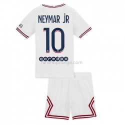 Billige Fotballdrakter Paris Saint-Germain  Germain Neymar Jr 10 Barn Fjerdedrakt 2021-2022 Kortermet