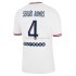 Billige Fotballdrakter Paris Saint-Germain Sergio Ramos 4 Fjerdedrakt 2021-2022 Kortermet