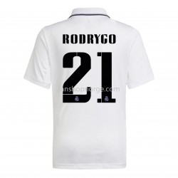 Billige Fotballdrakter Real Madrid Rodrygo 21 Hjemmedrakt 2022-2023 Kortermet