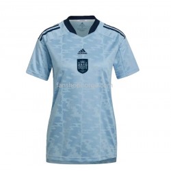 Billige Fotballdrakter Spania Dame Bortedrakt 2022 Kortermet