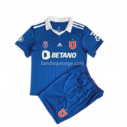 Billige Fotballdrakter Universidad de Chile Barn Hjemmedrakt 2022 Kortermet