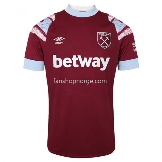 Billige Fotballdrakter West Ham United Hjemmedrakt 2022-2023 Kortermet