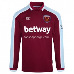 Billige Fotballdrakter West Ham United Hjemmedrakt 2021-2022 Langermet