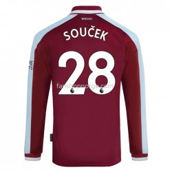 Billige Fotballdrakter West Ham United Tomas Hjemmedrakt 2021-2022 Langermet