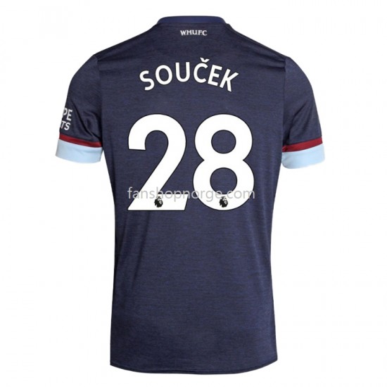 Billige Fotballdrakter West Ham United Tomas Tredjedrakt 2021-2022 Kortermet