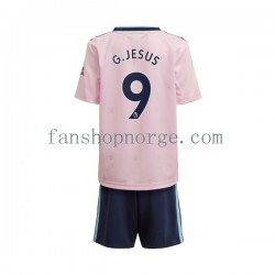 Billige Fotballdrakter Arsenal Gabriel Jesus 9 Barn Tredjedrakt 2022-2023 Kortermet