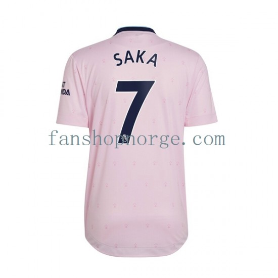 Billige Fotballdrakter Arsenal Saka 7 Herre Tredjedrakt 2022-2023 Kortermet