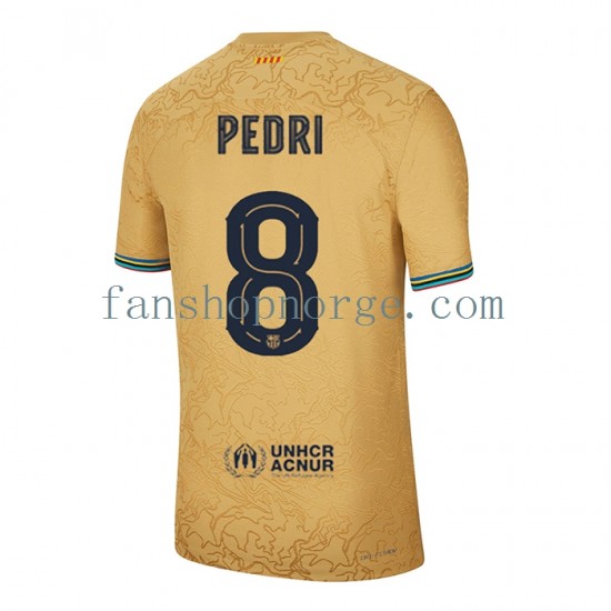 Billige Fotballdrakter FC Barcelona Pedri 8 Herre Bortedrakt 2022-2023 Kortermet