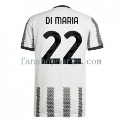 Billige Fotballdrakter Juventus Di Maria 22 Herre Hjemmedrakt 2022-2023 Kortermet