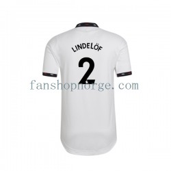 Billige Fotballdrakter Manchester United Victor Lindelof 2 Herre Bortedrakt 2022-2023 Kortermet