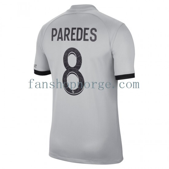 Billige Fotballdrakter Paris Saint-Germain Leandro Paredes 8 Herre Bortedrakt 2022-2023 Kortermet