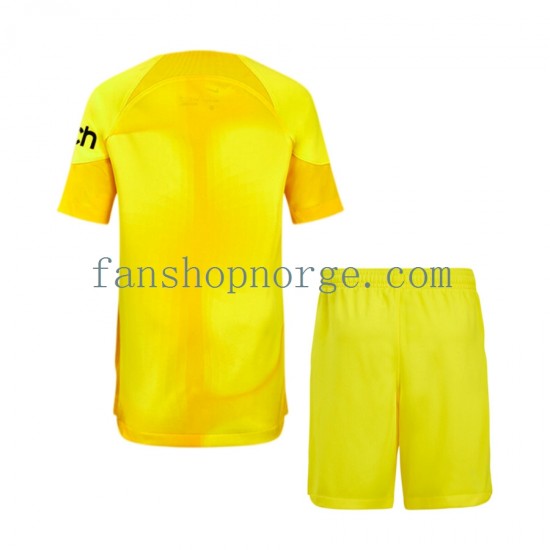 Billige Fotballdrakter Tottenham Hotspur Keeper Barn Hjemmedrakt 2022-2023 Kortermet