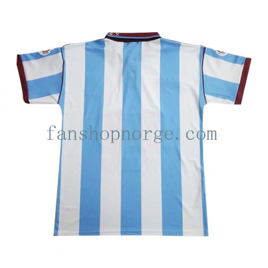 Billige Fotballdrakter West Ham United Retro Herre Bortedrakt 1991-1992 Kortermet