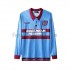 Billige Fotballdrakter West Ham United Retro Herre Hjemmedrakt 1995-1996 Langermet