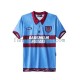 Billige Fotballdrakter West Ham United Retro Herre Hjemmedrakt 1995-1996 Kortermet